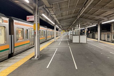 中央本線ホーム