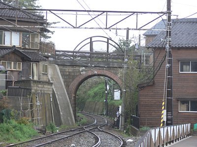 国鉄時代からのレンガ橋