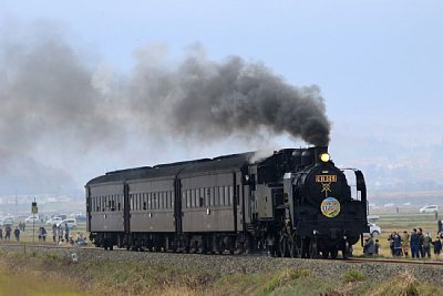 SL飯山線ロマン号がやってきました