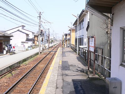 押野駅ホーム