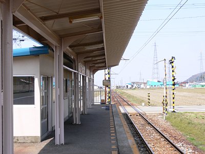 井口駅ホーム