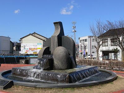 棟方志功のモニュメント