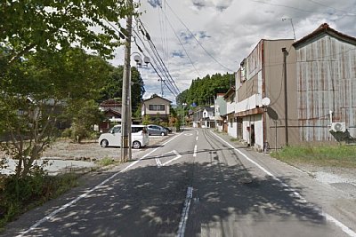 粟津温泉駅付近