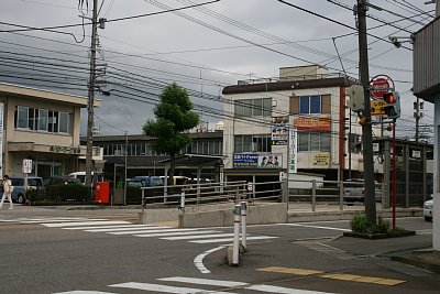 市民病院前停留場上りホーム