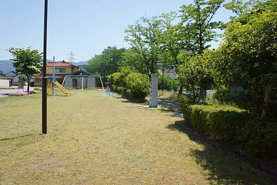 ここの公園は加賀岩内や湯谷石子に比べて広い