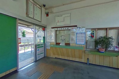 窓口が閉まっていました