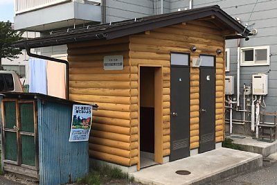 トイレは新しいようです
