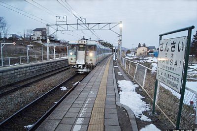 中線の跡があります